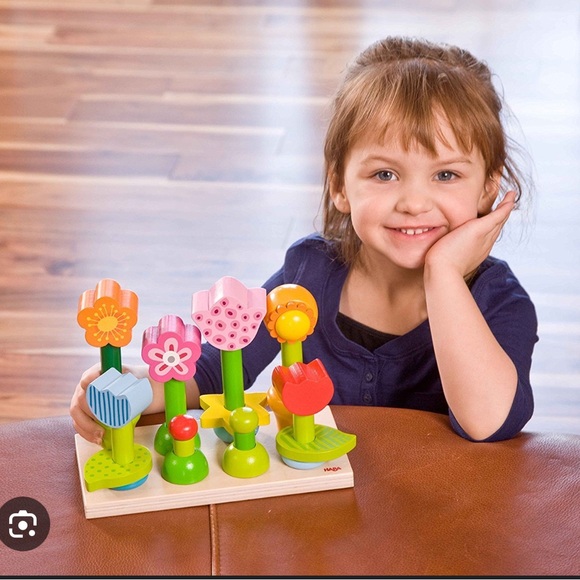 Haha Bonita Garden Flower Arranging Wooden Toy - Picture 4 of 4